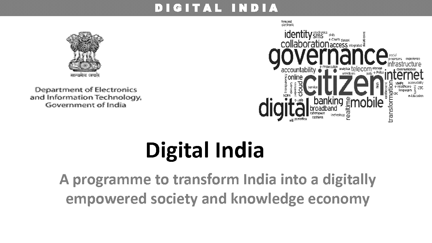 digital india poster presentation