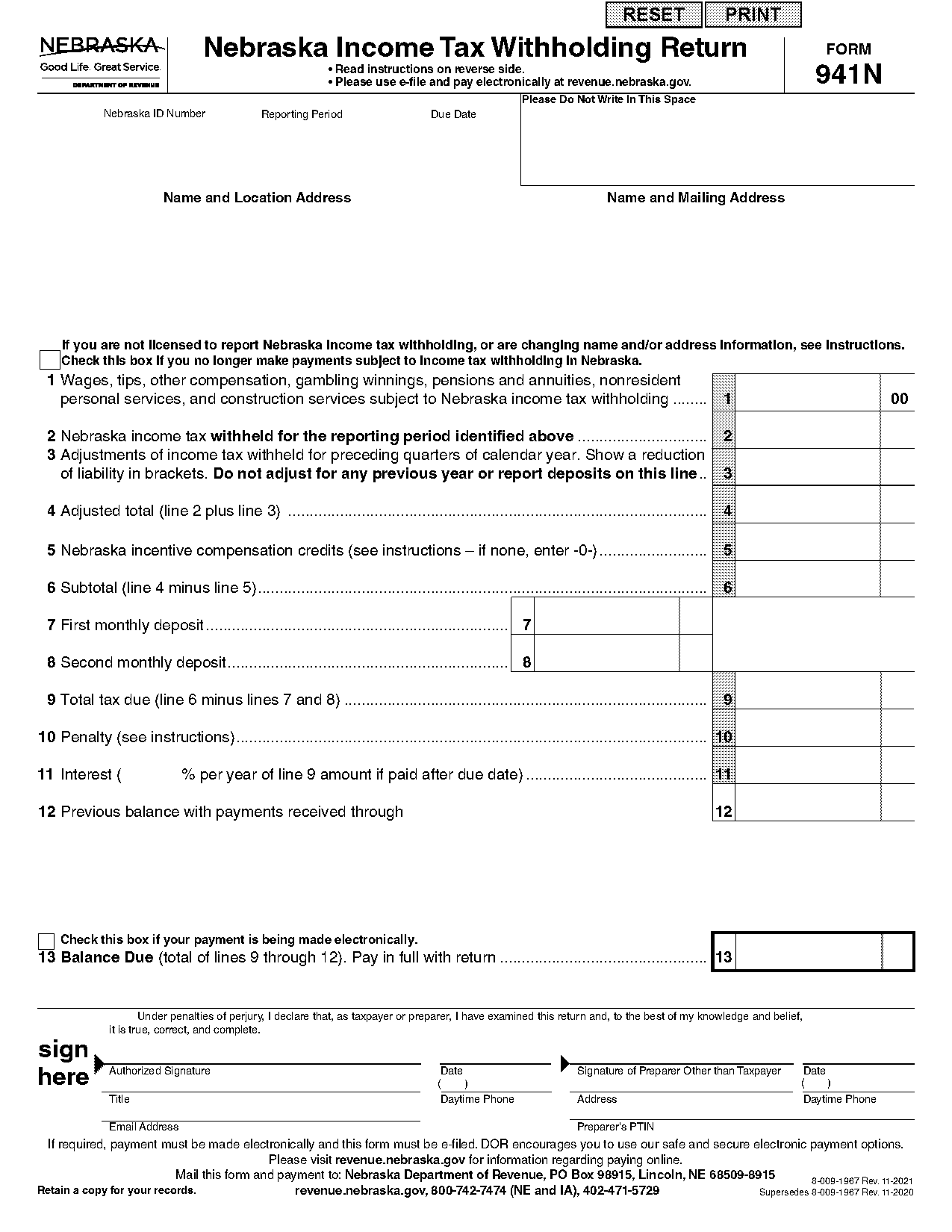 penalty adjustment to income